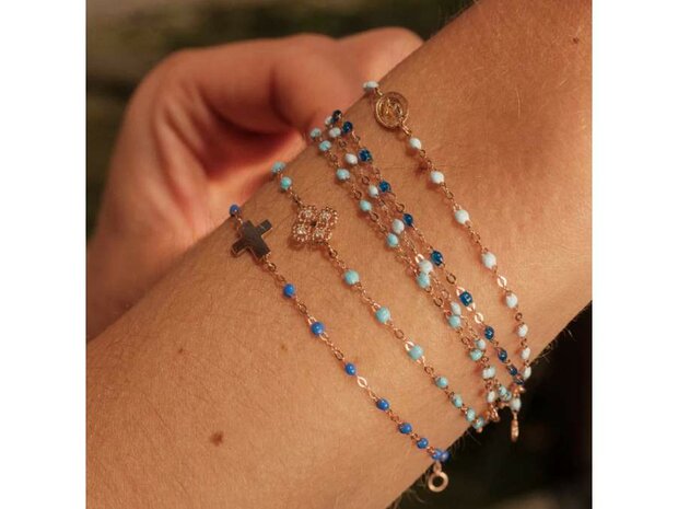 Bracelet or - Or et r&eacute;sine | Gigi Clozeau