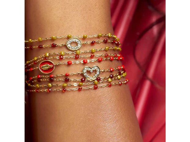 Bracelet or - Or et r&eacute;sine | Gigi Clozeau