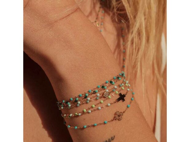 Bracelet or - Or et r&eacute;sine | Gigi Clozeau