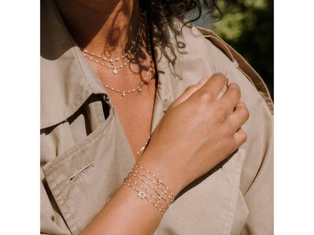Bracelet or - Or et r&eacute;sine | Gigi Clozeau