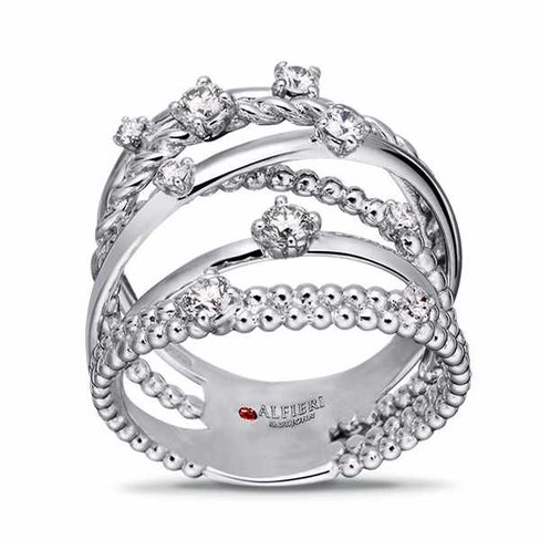 Gens Aurea - Or blanc 18 cts | Alfieri