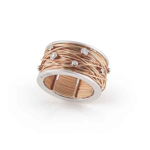 Bagues 1 - Or bicolore 18 cts | Al Coro