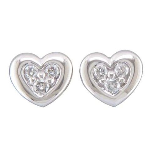 Boucles d'oreilles - Or blanc 18 cts | Boucle d'oreille