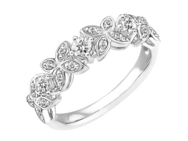 Bagues 1 - Or blanc 18 cts | K-Collection