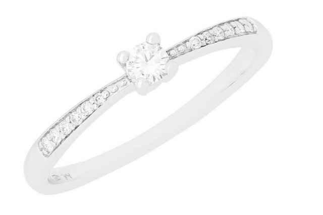 Bagues 1 - Or blanc 18 cts