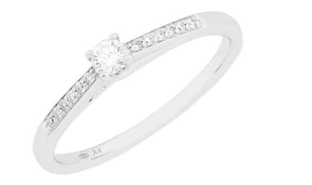 Bagues 1 - Or blanc 18 cts