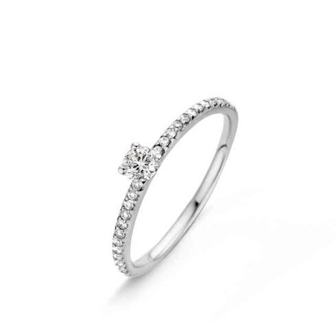 Bagues 1 - Or blanc 18 cts | One More