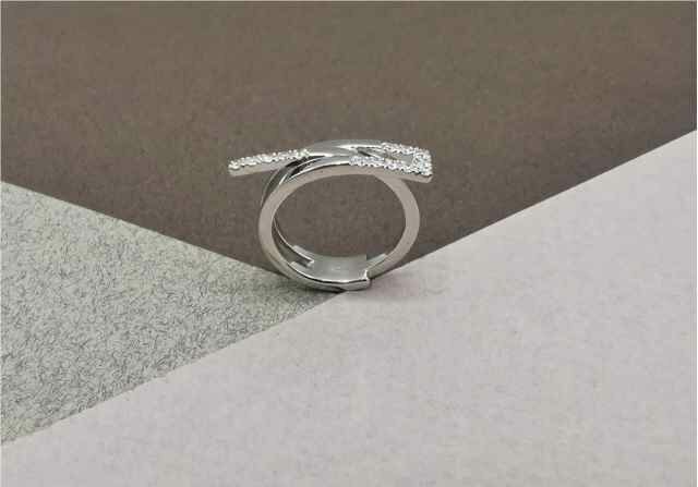 K-Créations - Or blanc 18 cts | Bague