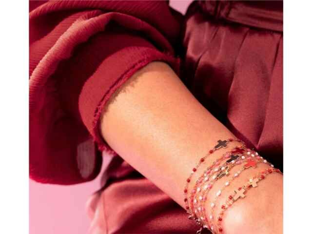 Bracelet or - Or et résine | Gigi Clozeau