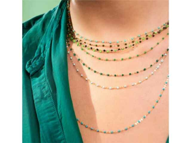 COLLIER - Or et résine | Gigi Clozeau