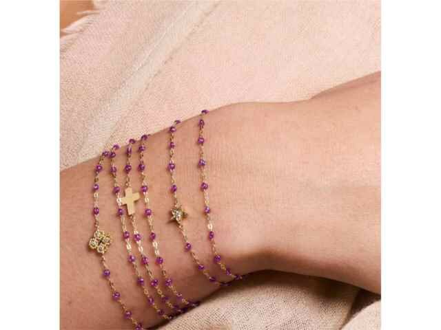 Bracelet or - Or et résine | Gigi Clozeau