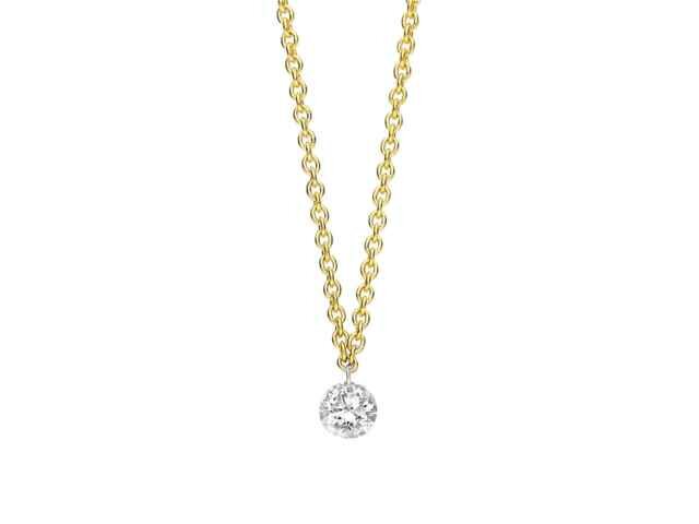 Chaine avec pendentif - Or jaune 18 cts | K-Collection
