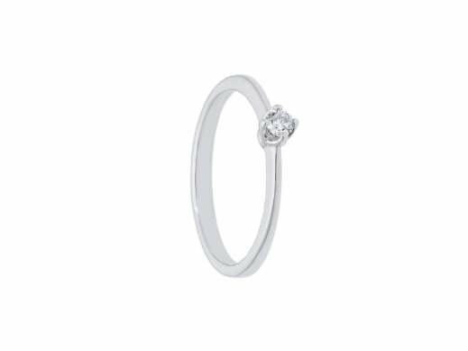Bagues 2 - Or blanc 18 cts | K-Collection