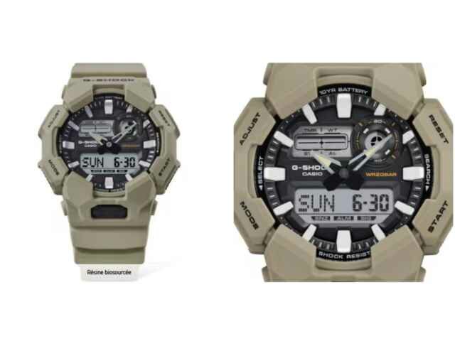 Casio - Caoutchouc