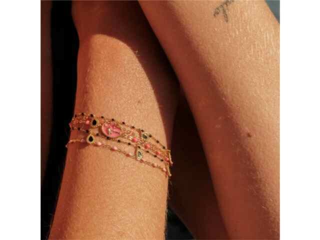 Bracelet or - Or et résine | Gigi Clozeau