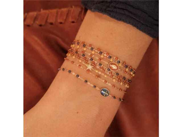 Bracelet or - Or et résine | Gigi Clozeau
