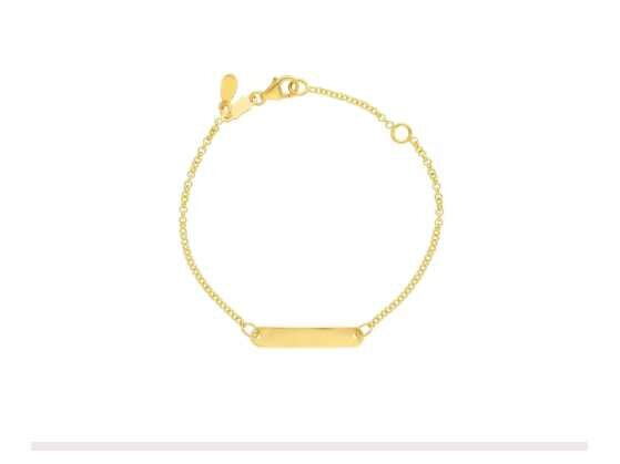 Matricules bébé - Or jaune 18 cts | K-Créations