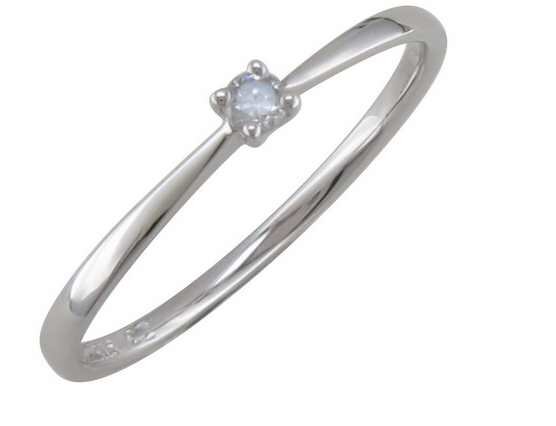 Bagues 4 - Or blanc 18 cts | K-Collection