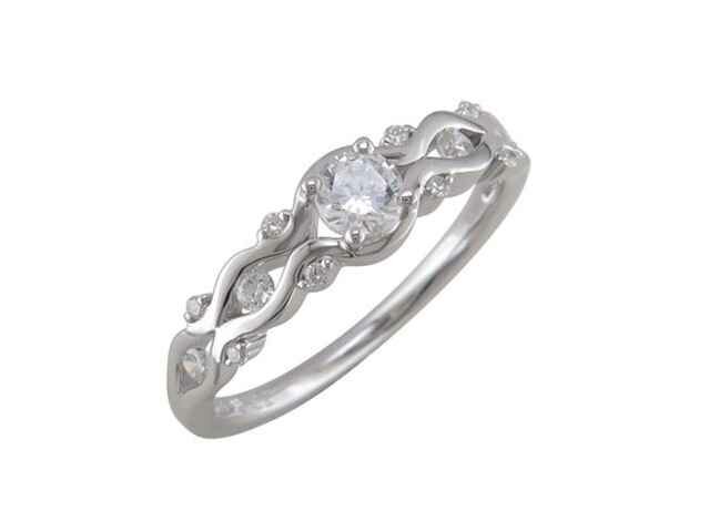 Bagues 1 - Or blanc 18 cts | K-Collection