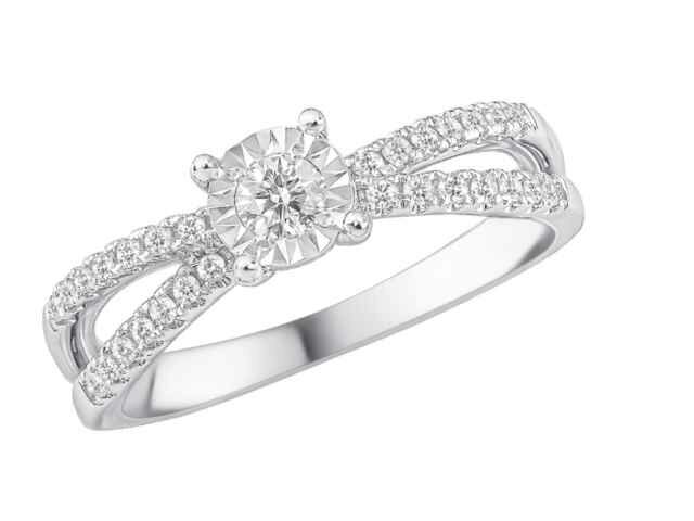 Bagues 2 - Or blanc 18 cts | K-Collection