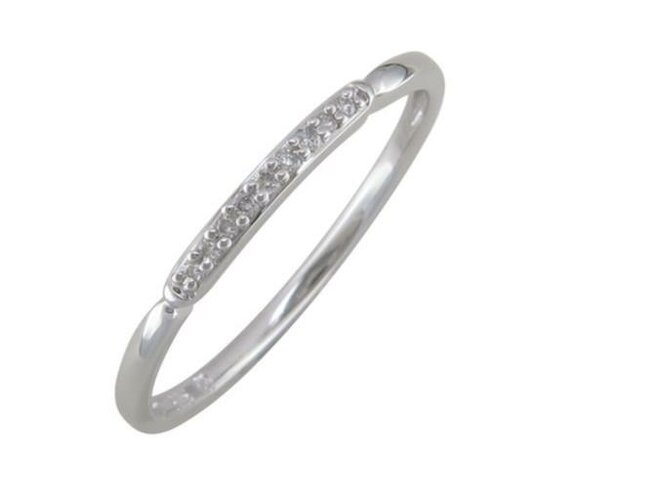 Bagues 1 - Or blanc 18 cts