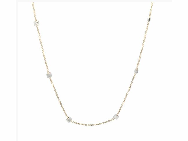 Chaîne - Or bicolore 18 cts | K-Collection