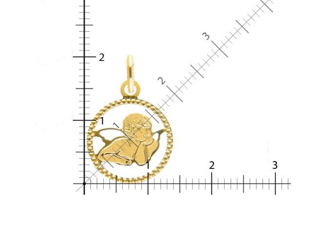 Pendentif - Or jaune 18 cts | K-Créations
