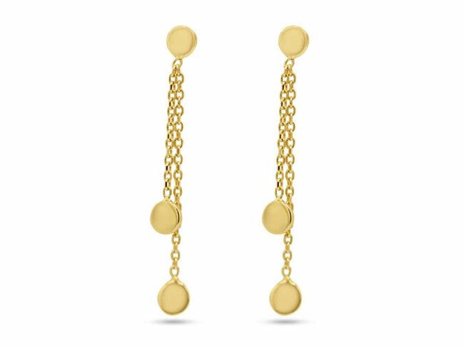 Boucles d'oreilles - Or jaune 18 cts | buffilor