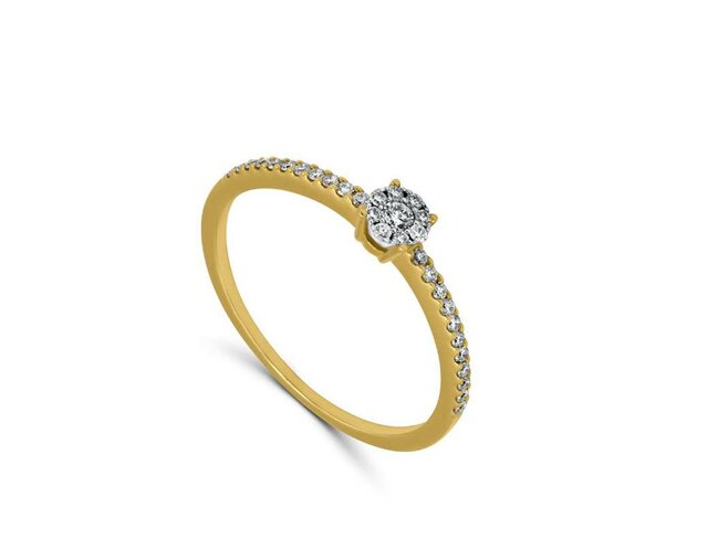 Bagues 1 - Or jaune 18 cts | K-Collection