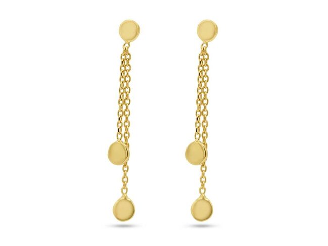 Boucles d'oreilles - Or jaune 18 cts | buffilor
