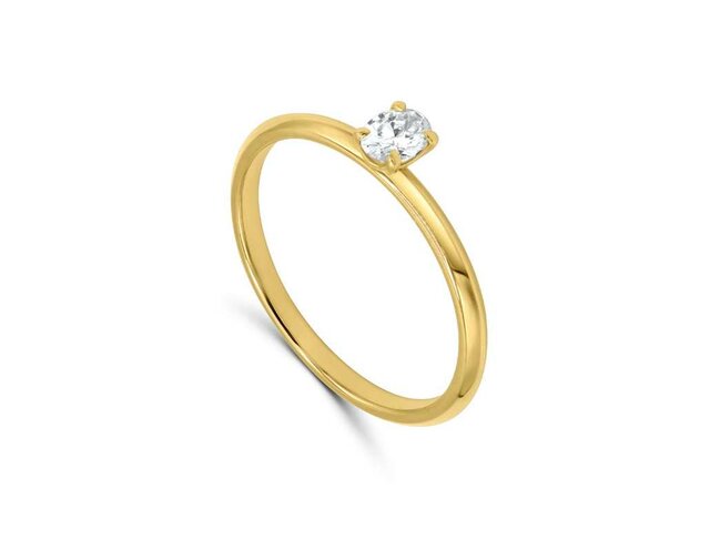 Bagues 1 - Or jaune 18 cts | Femme Adorée