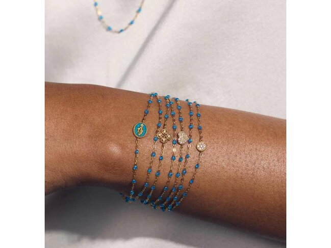 Bracelet or - Or et résine | Gigi Clozeau