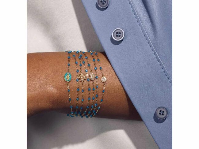 Bracelet or - Or et résine | Gigi Clozeau