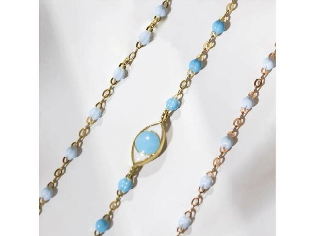 Bracelet or - Or et résine | Gigi Clozeau