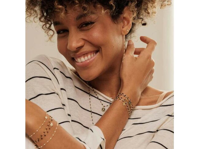 Bracelet or - Or et résine | Gigi Clozeau