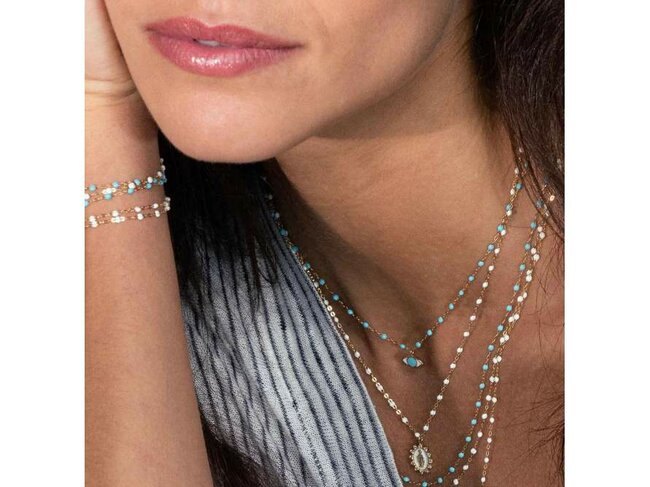 Bracelet or - Or et résine | Gigi Clozeau