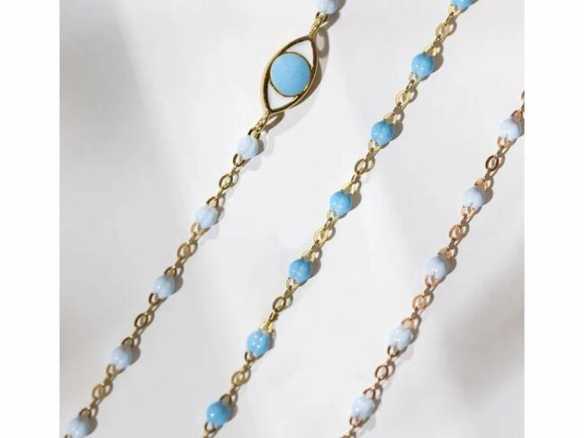 Bracelet or - Or et résine | Gigi Clozeau