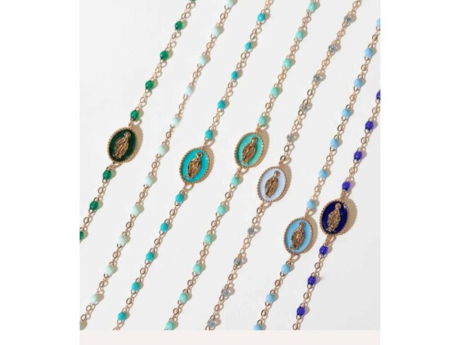 Bracelet or - Or et résine | Gigi Clozeau