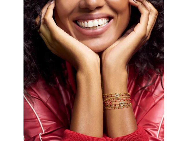 Bracelet or - Or et résine | Gigi Clozeau