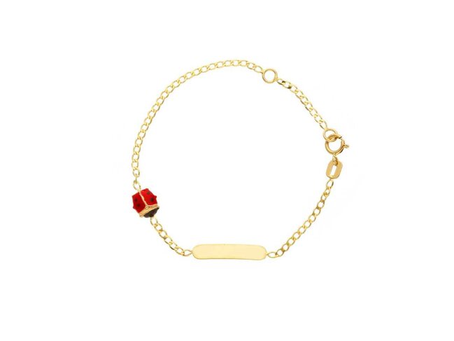 Matricules bébé - Or jaune 18 cts | K-Collection