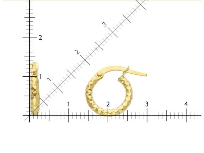 Boucles d'oreilles - Or jaune 18 cts | K-Collection