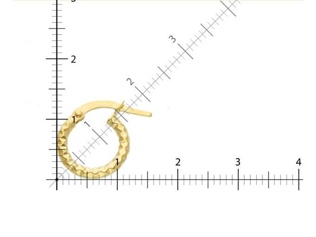 Boucles d'oreilles - Or jaune 18 cts | K-Collection