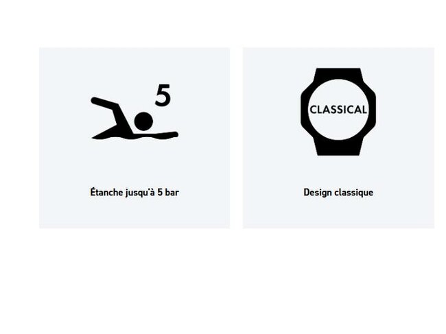 Montre Casio - Acier