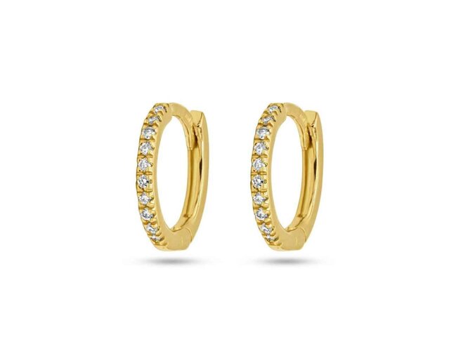 Boucles d'oreilles - Or jaune 18 cts | buffilor