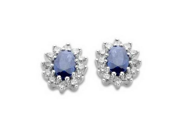 Boucles d'oreilles - Or blanc 18 cts | K-Collection
