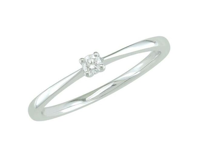 Bagues 2 - Or blanc 18 cts | K-Collection