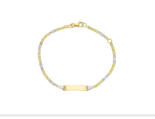 Matricules bébé - Or bicolore 18 cts | K-Collection