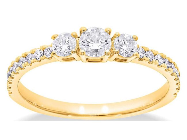 Bagues 1 - Or jaune 18 cts | K-Collection