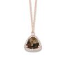Chaine avec pendentif - Or Rose 18 cts | One More