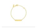 Matricules bébé - Or jaune 18 cts | K-Créations